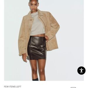 Zara | Brown Mini Skirt